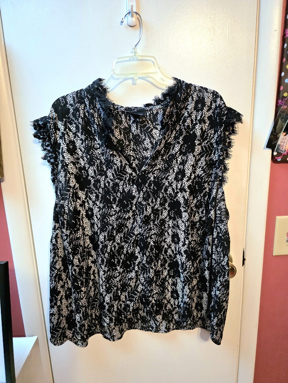 Who What Wear Women's Plus Size Lace Top Size 3X